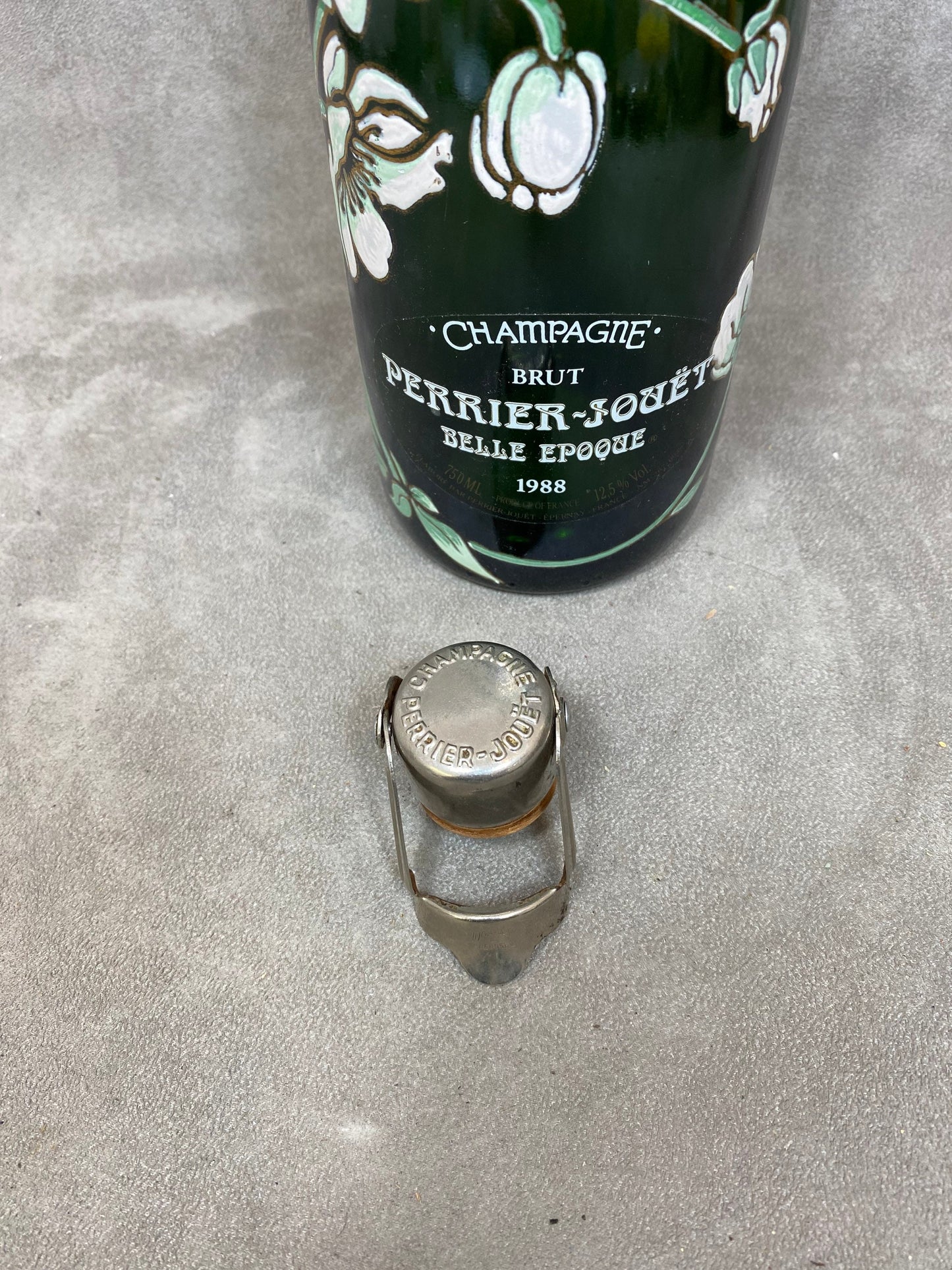 Vintage Perrier-Jouët stopper cap 1970s Made in France