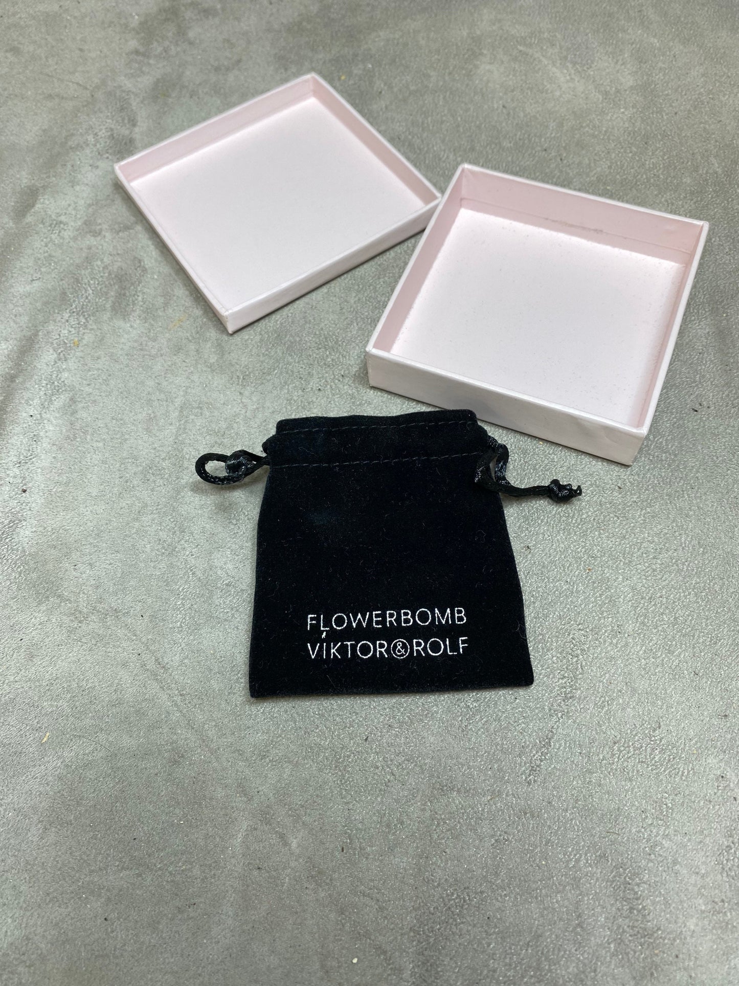 Viktor&Rolf Miroir de poche en acier et verre avec sa boite vintage Made in France