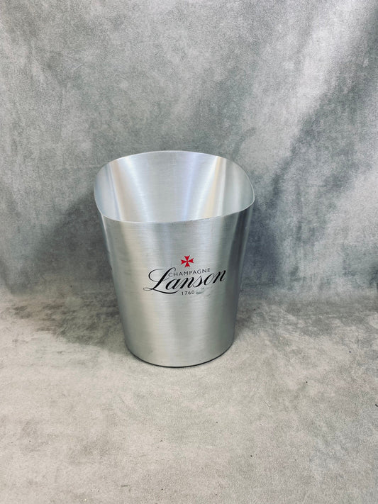 Seau à champagne Lanson  en inox  Champagne Lanson vintage