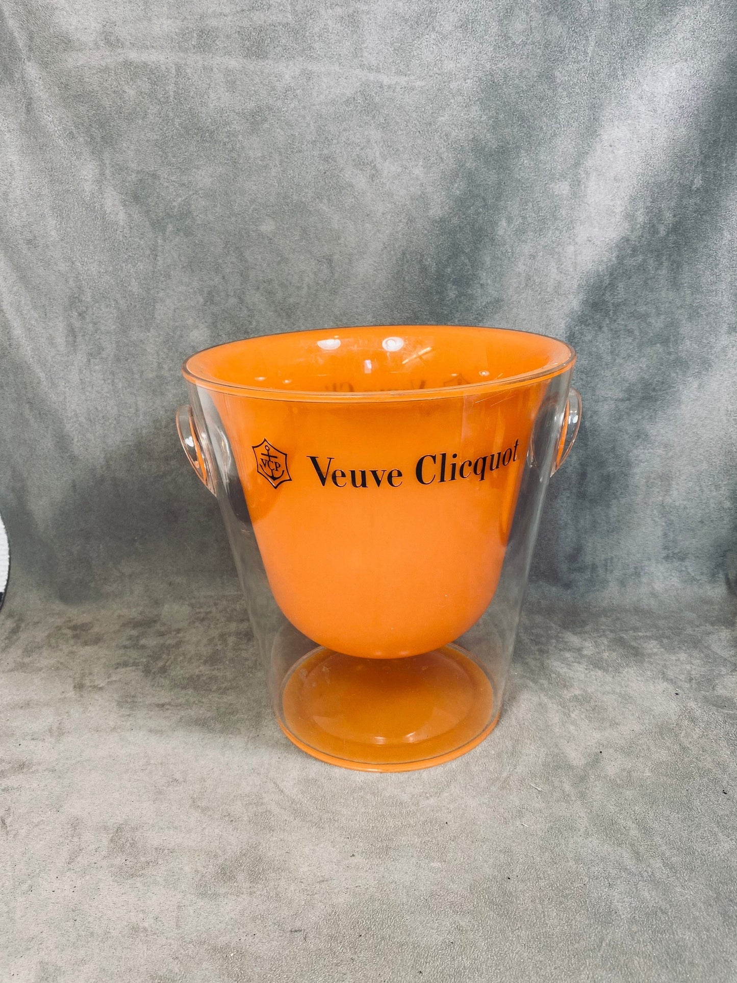 Veuve Clicquot champagne bucket from the Trendy range transparent acrylic champagne bottle Champagne Gift Made in France