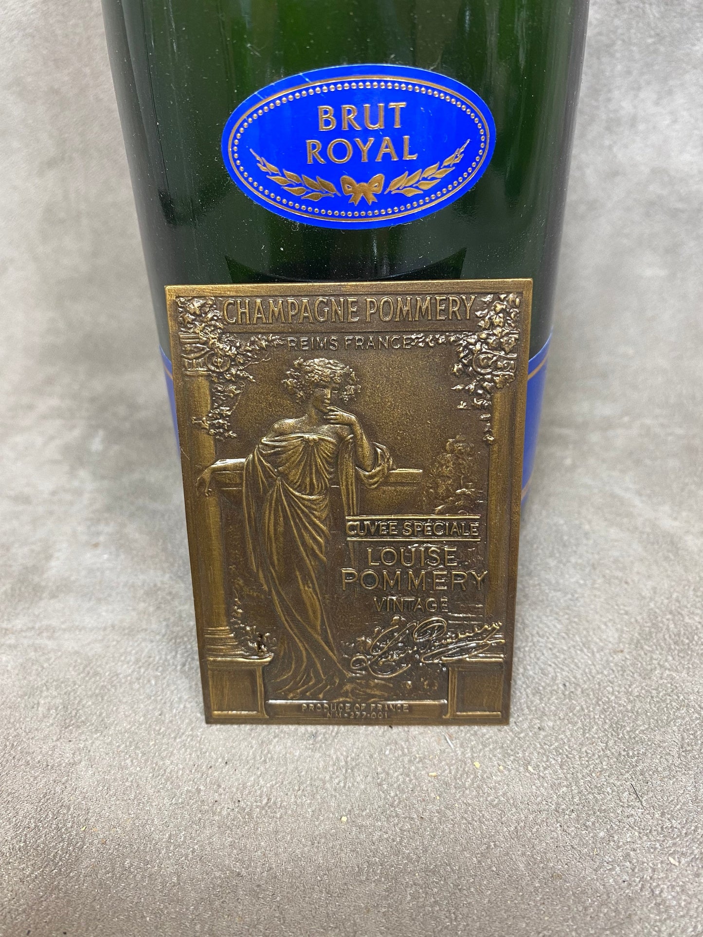 SELTENER Magnet Pommery Cuvée Louise Vintage 1950er Jahre