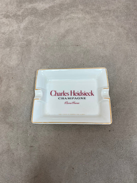 Charles Heidsieck vintage champagne Charles Heidsieck ceramic 1980s