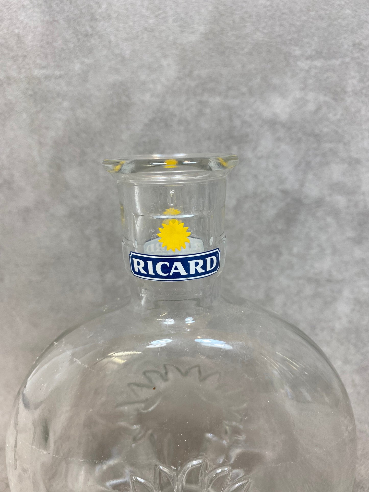 Vintage RICARD carafe promotional items made by Garouste&amp;Bonetti | Made in France | 1990s