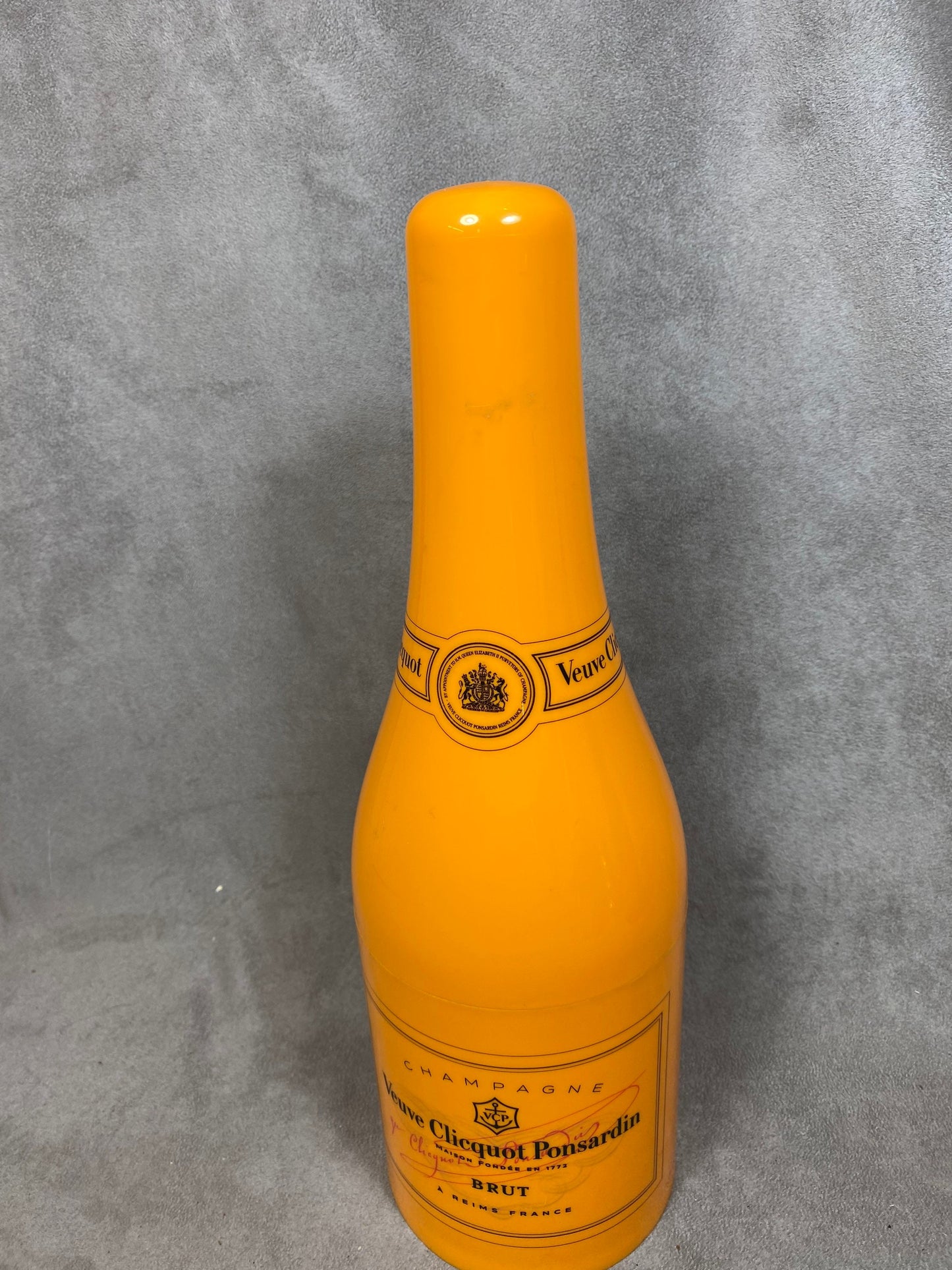 Veuve Clicquot orange bottle case for champagne bottle Veuve Clicquot box, Champagne Gift Champagne Made in France