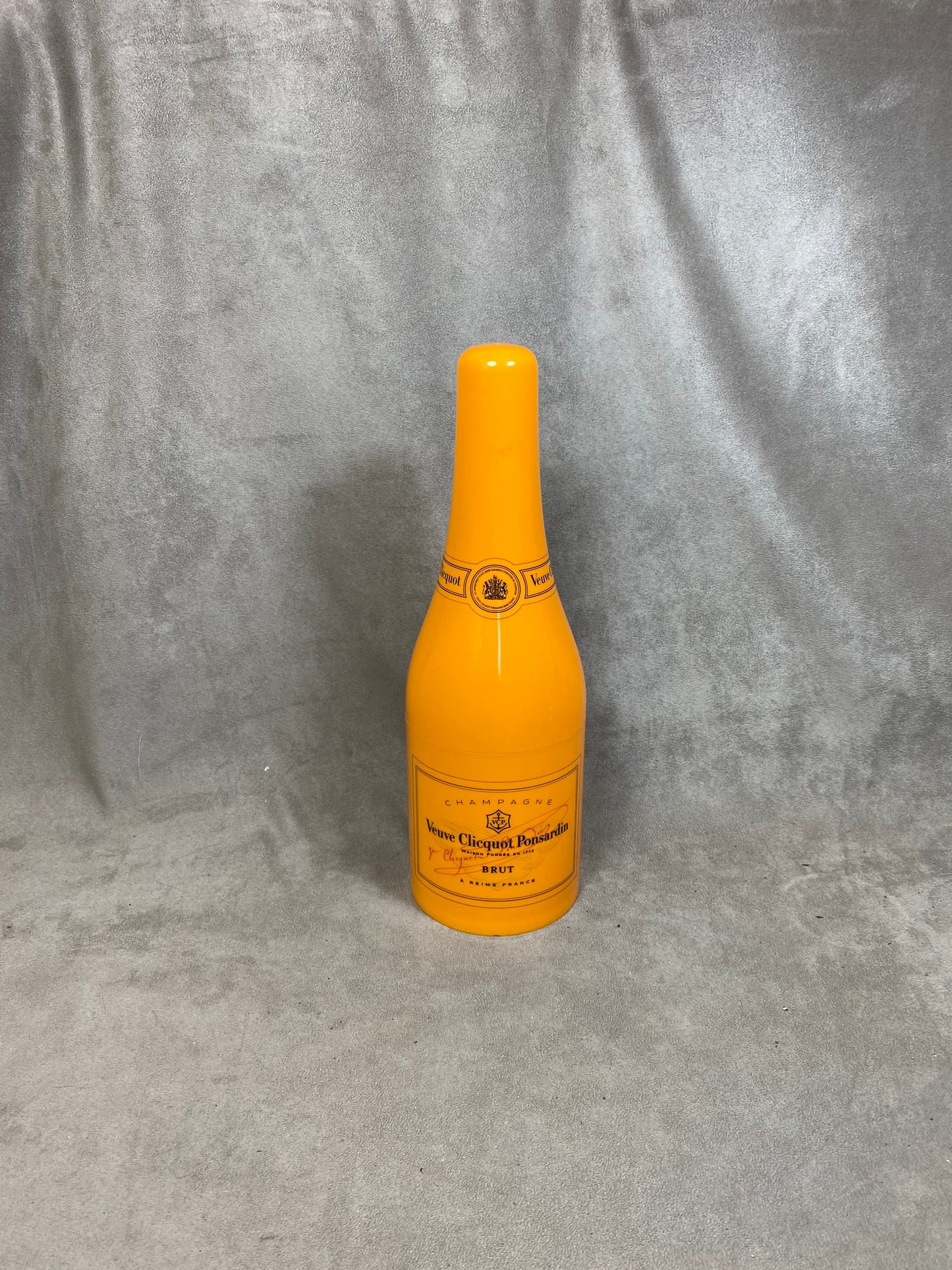 Veuve Clicquot orange bottle case for champagne bottle Veuve Clicquot box, Champagne Gift Champagne Made in France