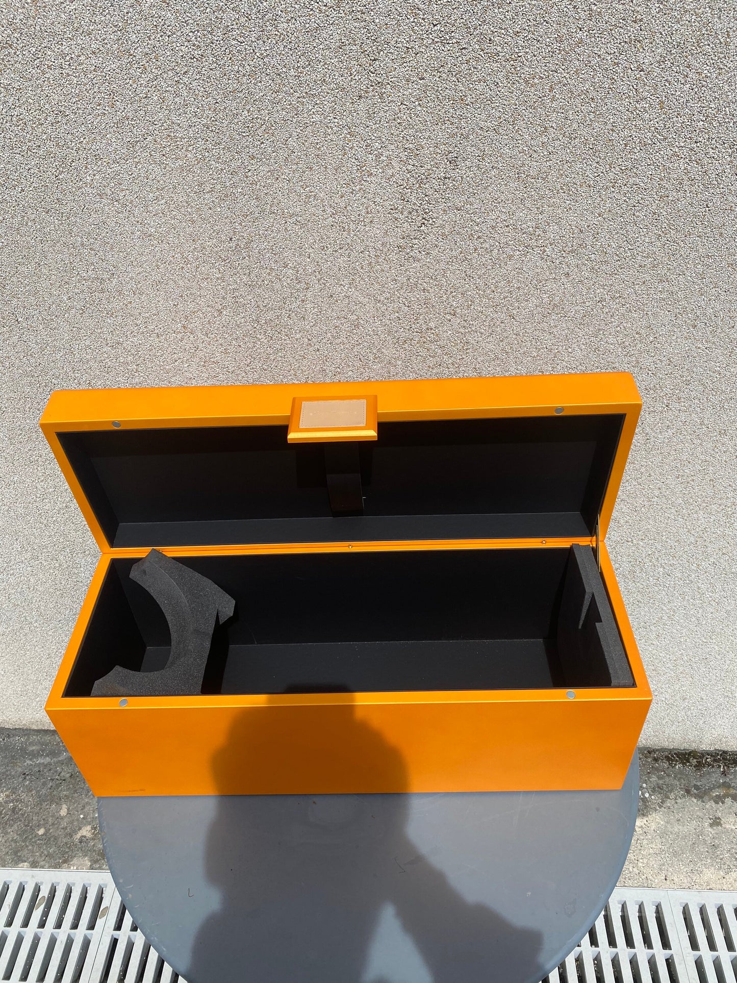 SEHR SELTEN Veuve Clicquot Yellowboam 3 Liter limitierte Auflage orange Holzbox 1990er Jahre