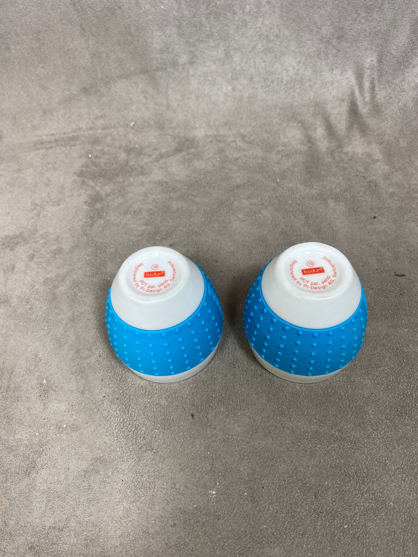 Set of 2 Porcelain Cups, Bodum, Switzerland, Vintage 2000