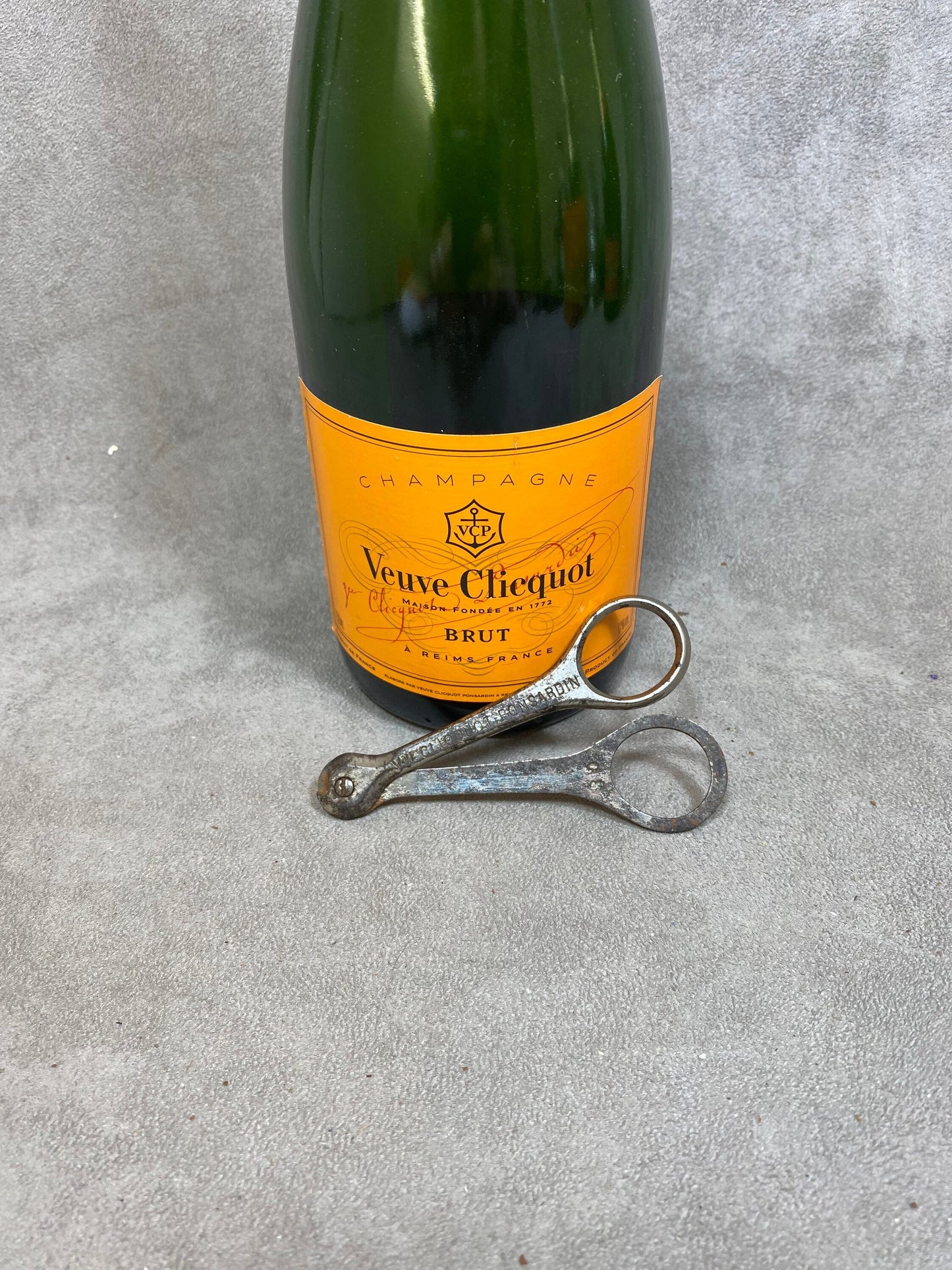 RARE Veuve Clicquot Champagne coupe muselet Opener, Pliers, Made in France, Wine Collectors, French Wine 1930