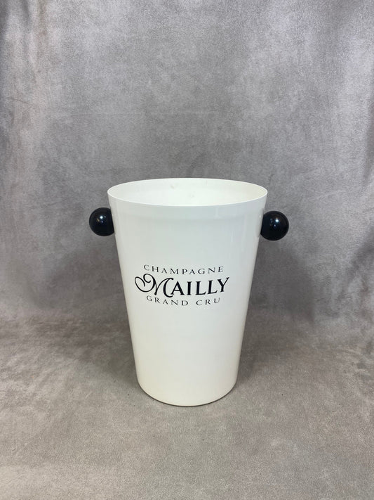 Seau à champagne en aluminium Mailly Champagne  vintage made in france Années 1970