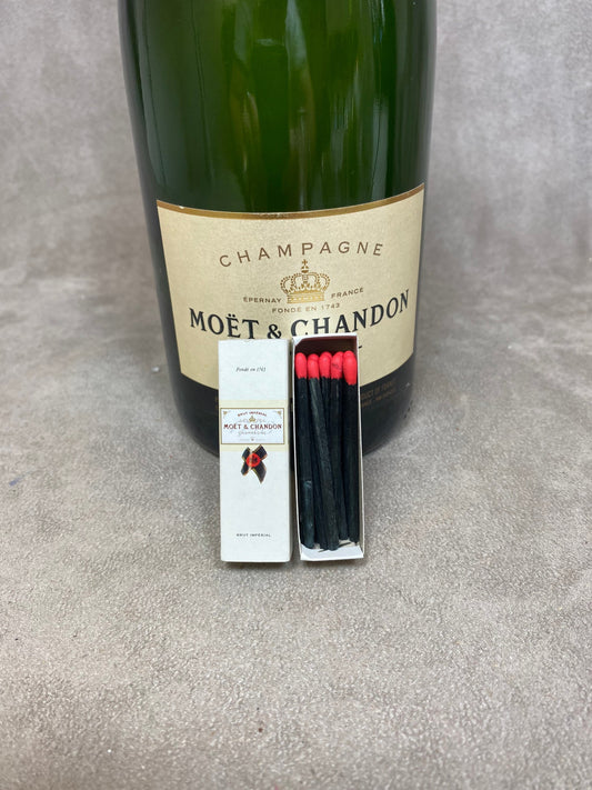 RARE Vintage Matchbox Champagne Moet&amp;Chandon 1960s