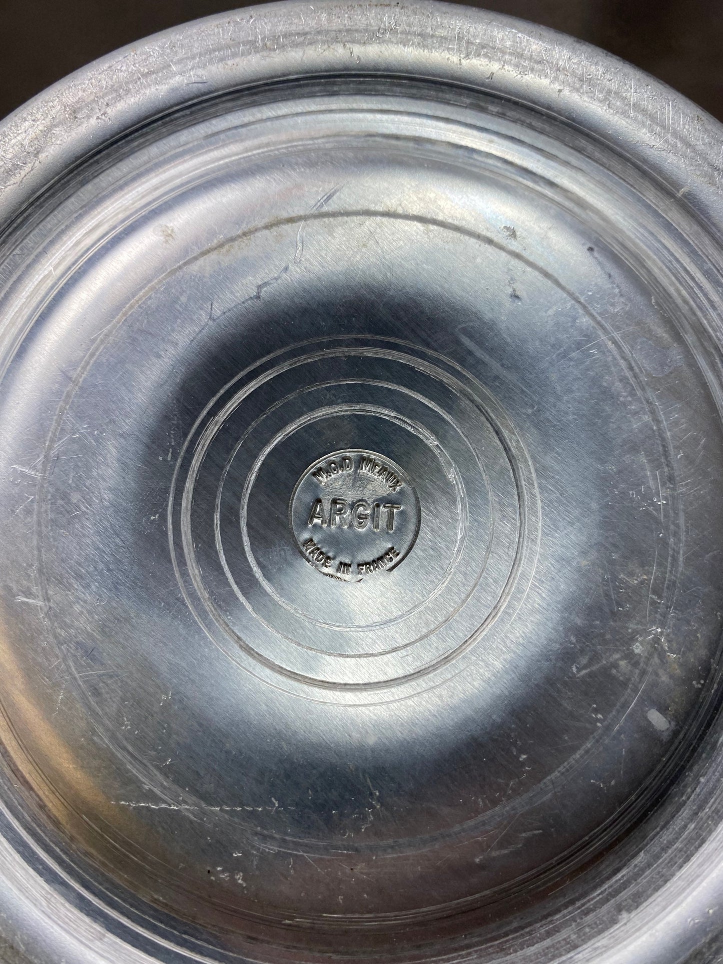 Seau à champagne pour magnum Heidsieck&Co Dry Monopole en métal vintage