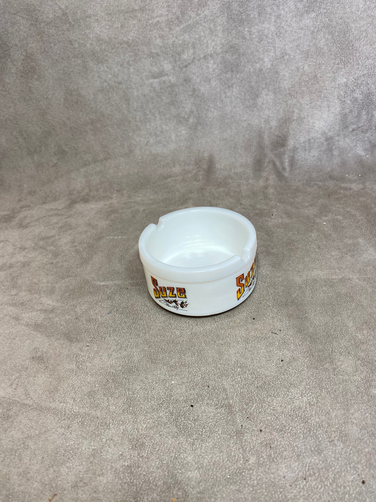 Glass Advertising Ashtray, Suze, Made in France, Vintage 1980