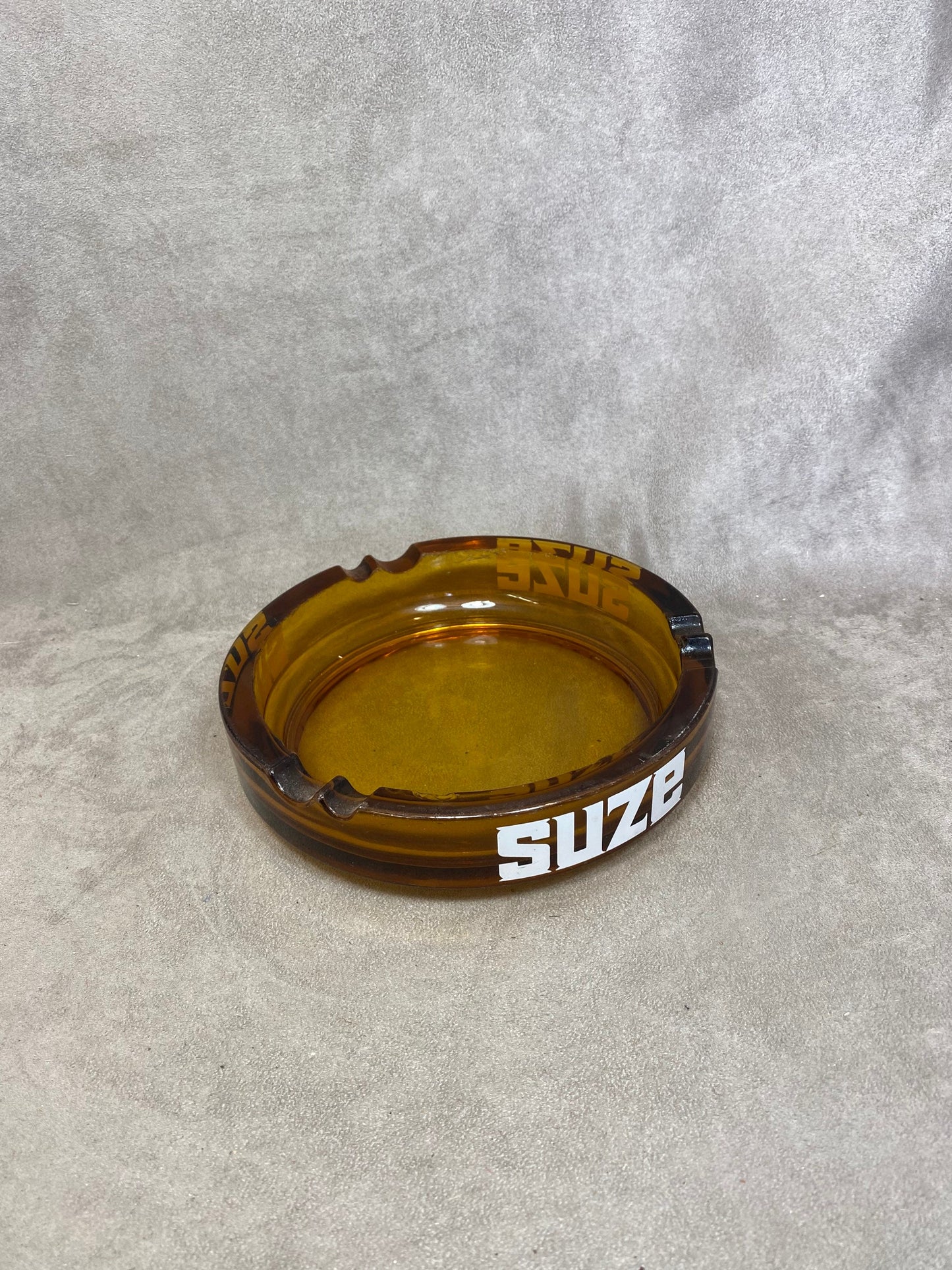 Suze vintage glass ashtray Made in France