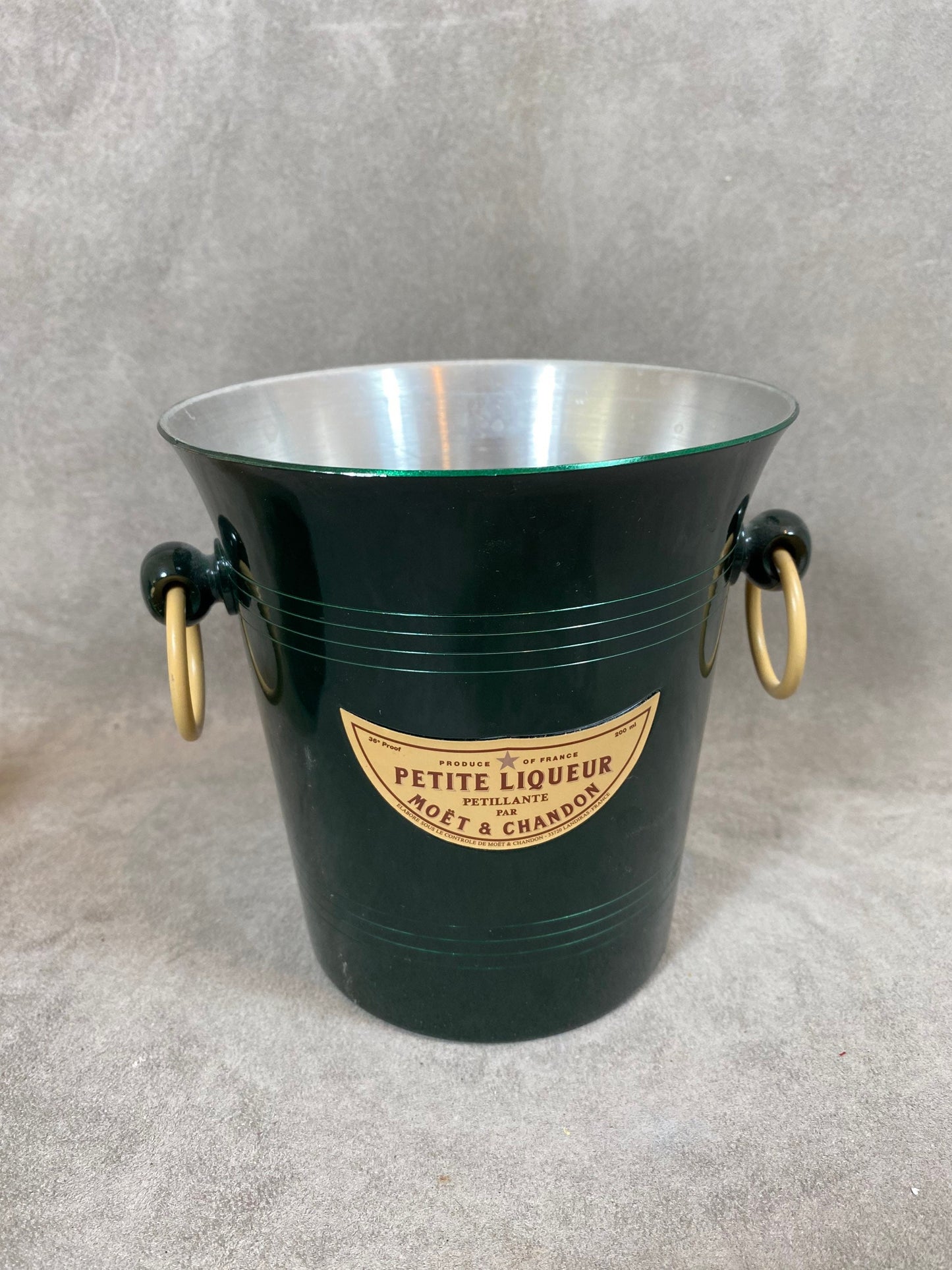 RARE Ice bucket for bottle of Petite Liquorelle Möet &amp; Chandon vintage Made in France