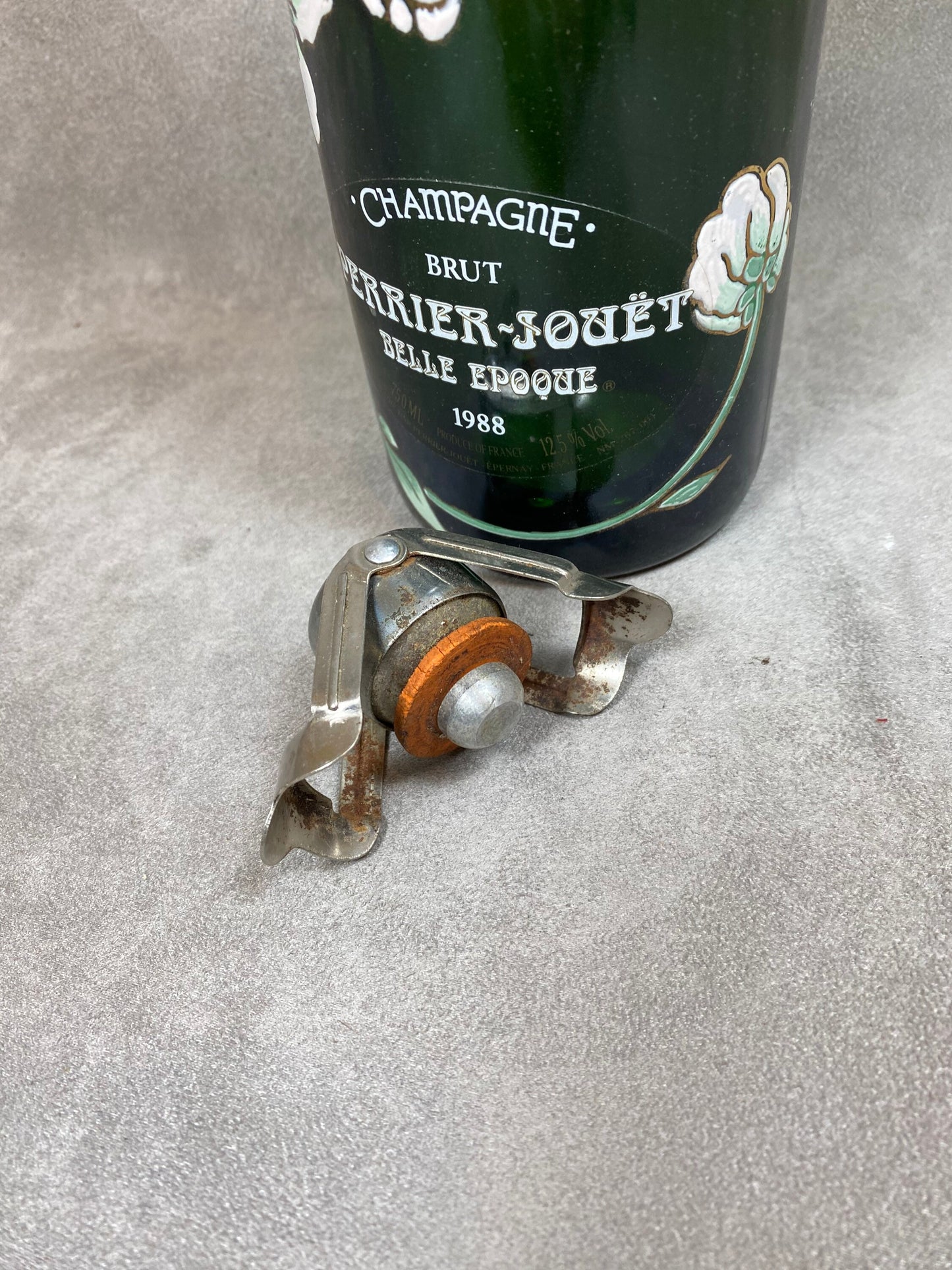 Bouchon stoppeur vintage Perrier-Jouët Années 1970 Made in France