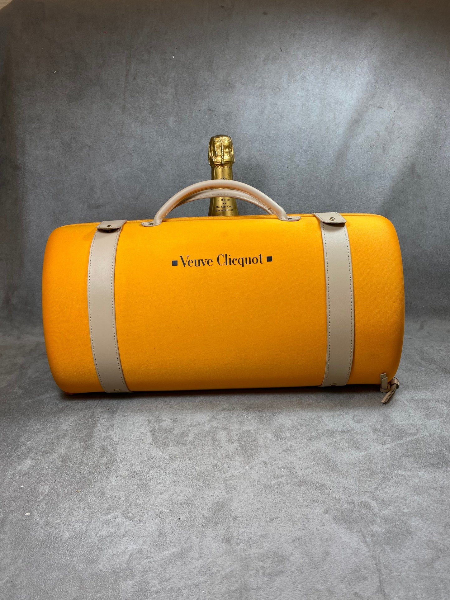 Veuve Clicquot Champagne Bottle Bag Made in France