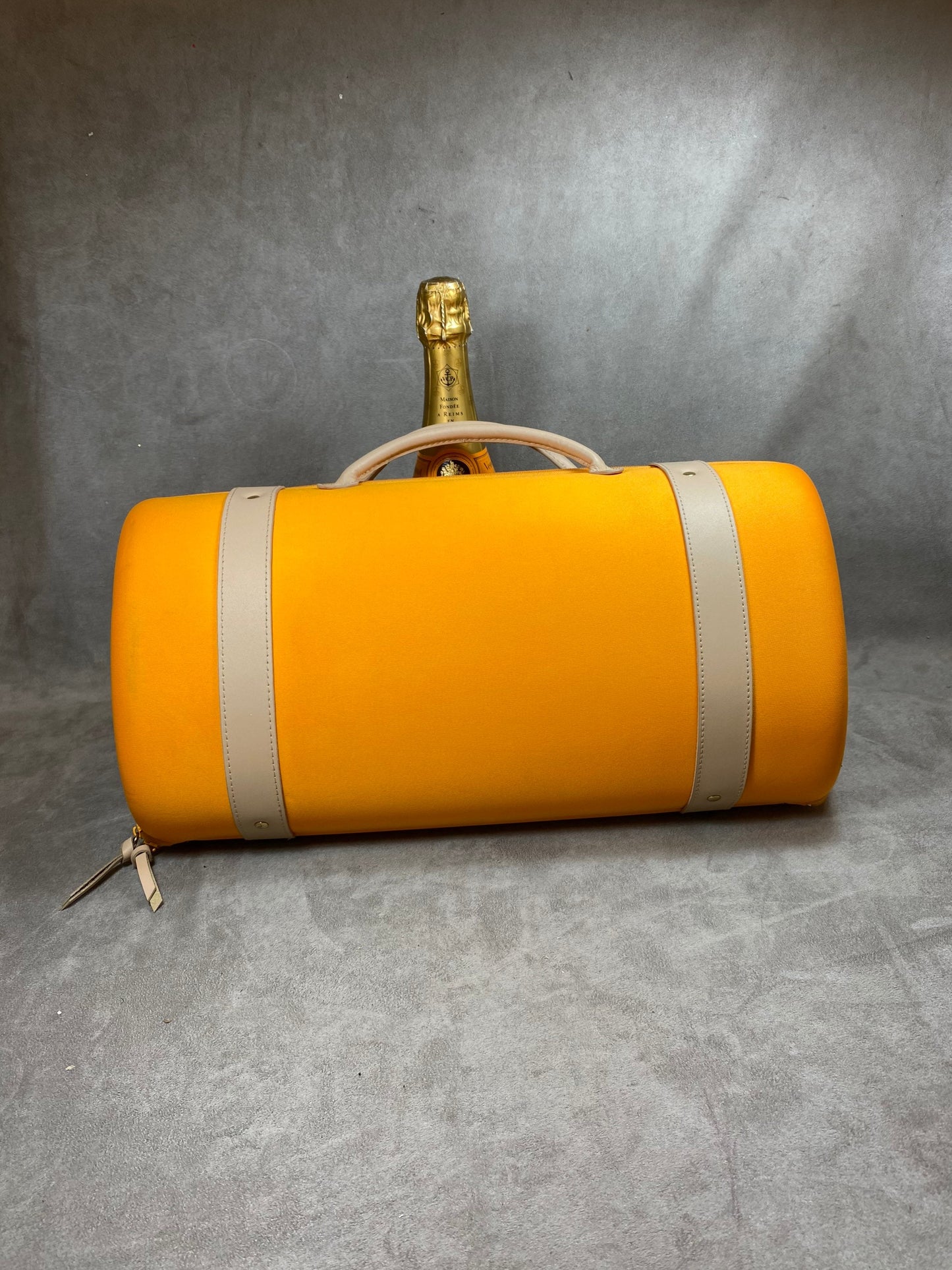 Veuve Clicquot Champagne Bottle Bag Made in France