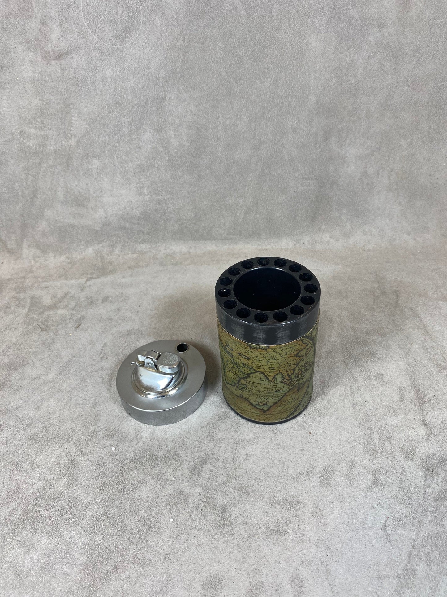 Vintage Brass Cigarette Dispenser Circa 1950