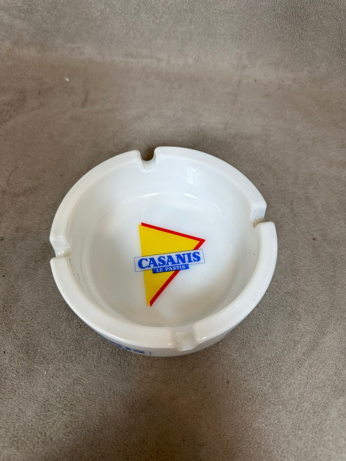 Cendrier Publicitaire en Verre, Casanis Le Pastis, Made in France, Vintage 1980