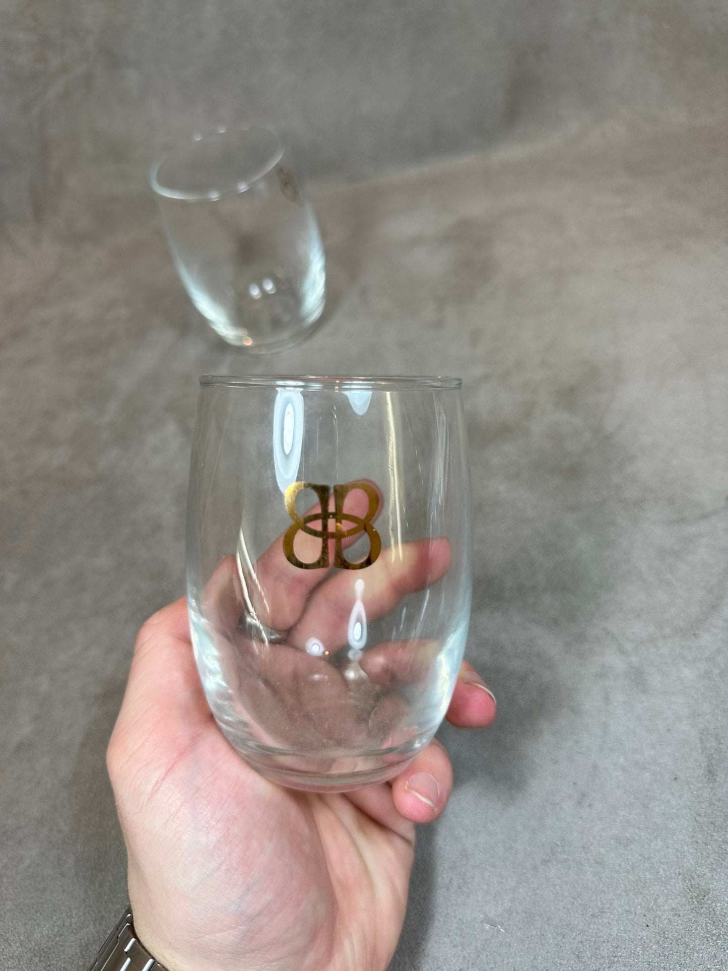 Lot de 2 Verres à Whisky Baileys Crème de Whisky Made in France Vintage 1990