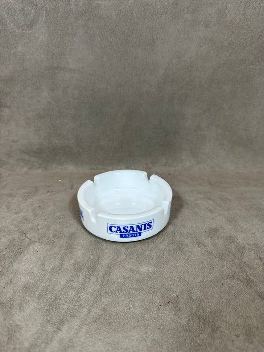 Casanis bar ashtray vintage glass advertising ashtray Vintage 1980