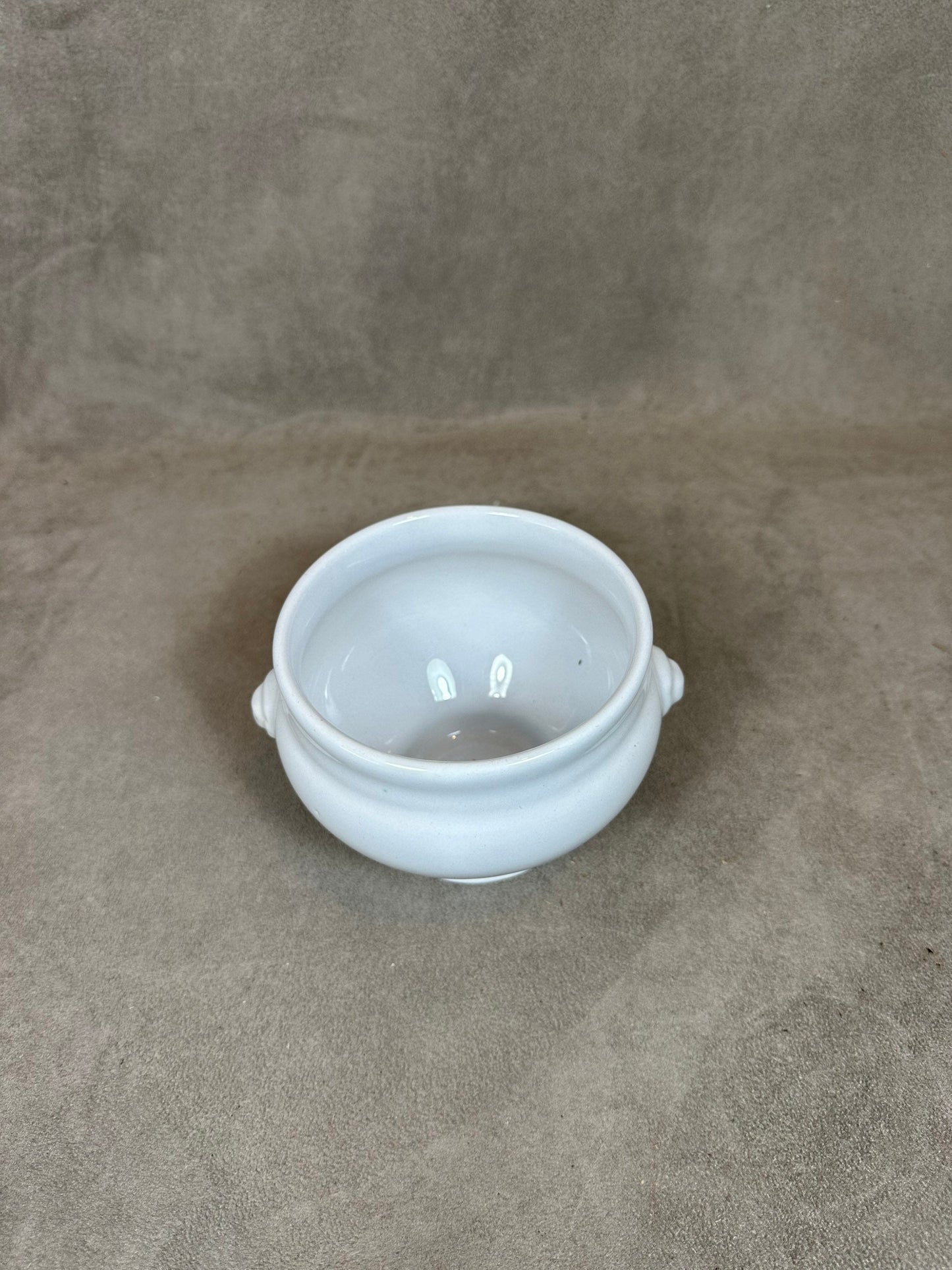 Emile Henry Lion Head Onion Soup Bowl, Made in France, Vintage 1980