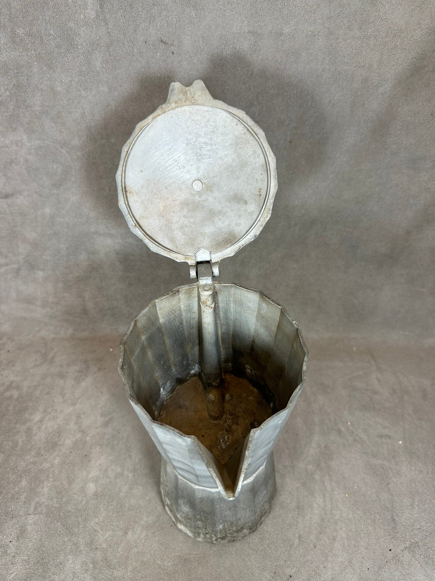 Vintage Italian aluminum coffee maker Made in Italy