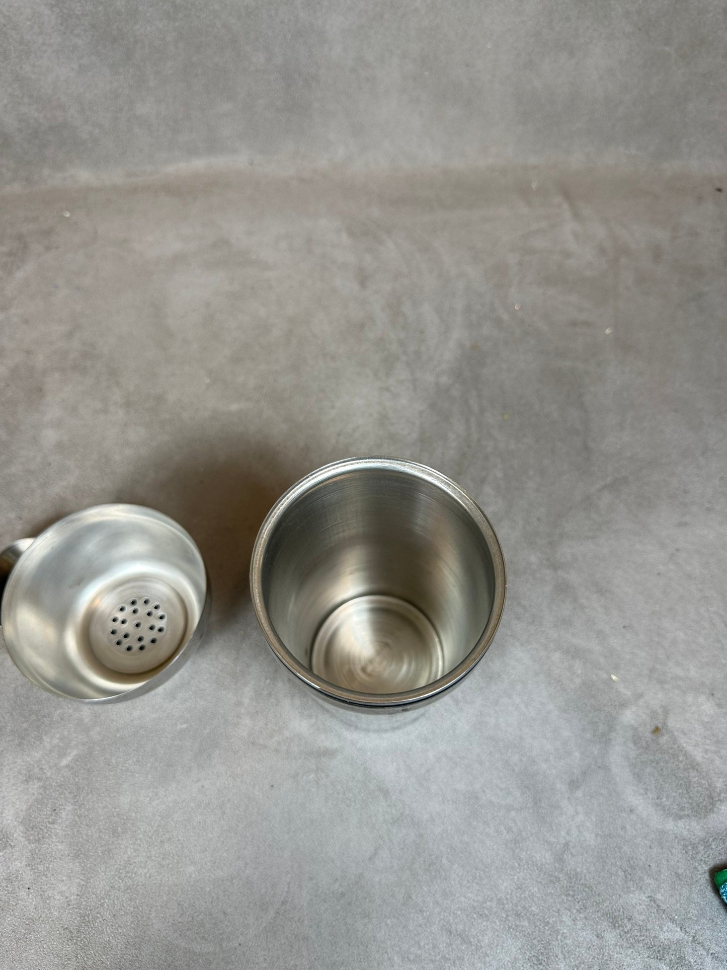 Shaker de barman Guy Degrenne en inox 18/10 vintage made in france 1970