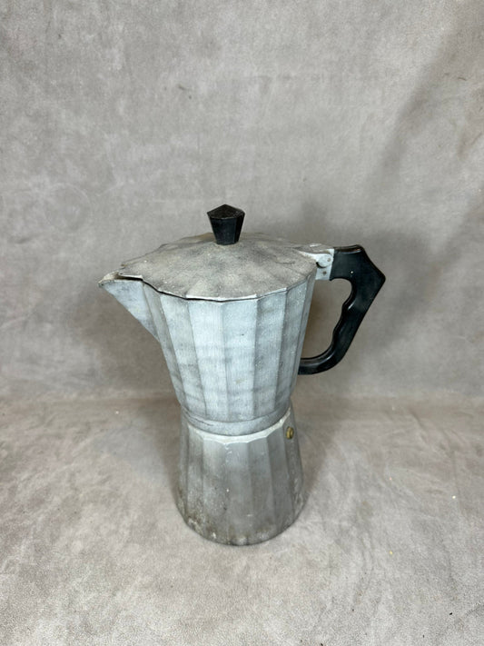 Vintage Italian aluminum coffee maker Made in Italy