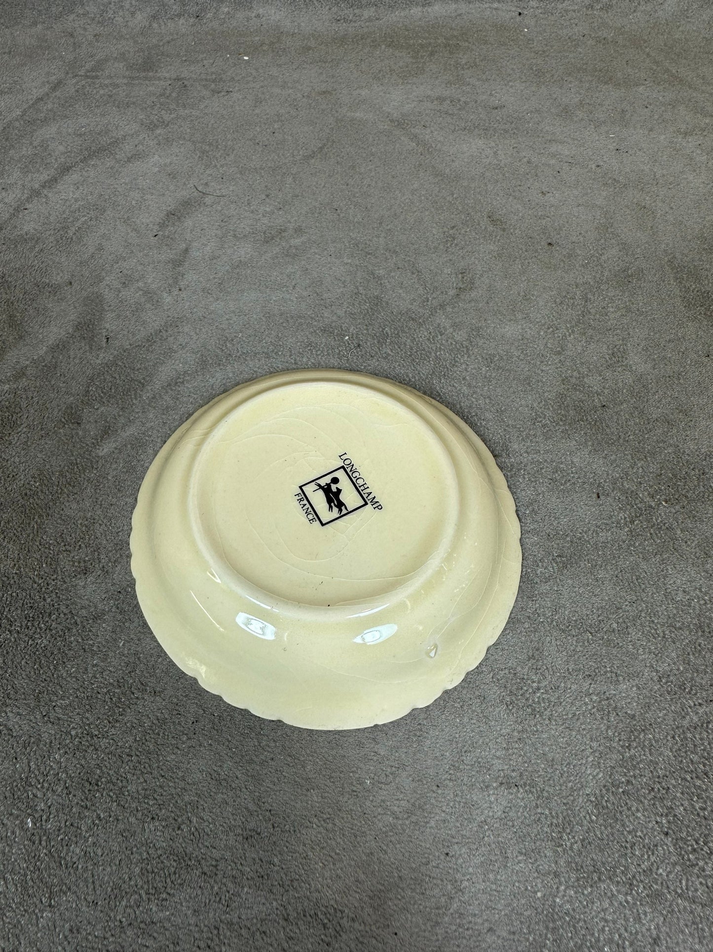 Calvados ashtray or empty pocket bowl from Père Magloire in vintage ceramic from the 1960s