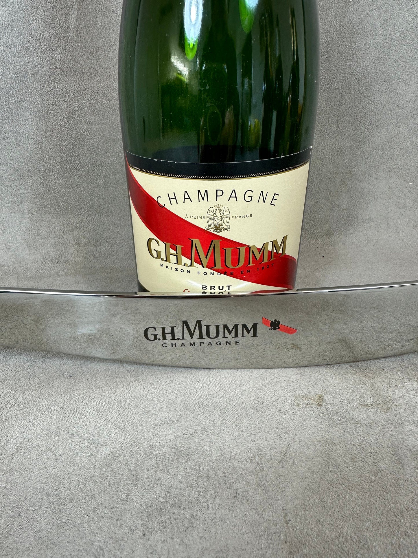 RARE Georg Jensen steel champagne sabre for vintage MUMM champagne