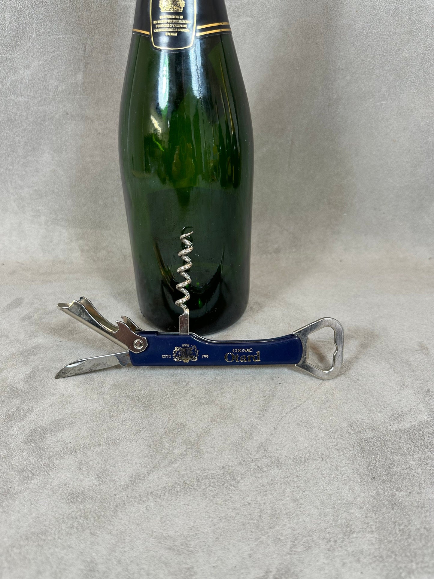 Metal Advertising Lemonade, Cognac OTARD, Made in France, Vintage 1980