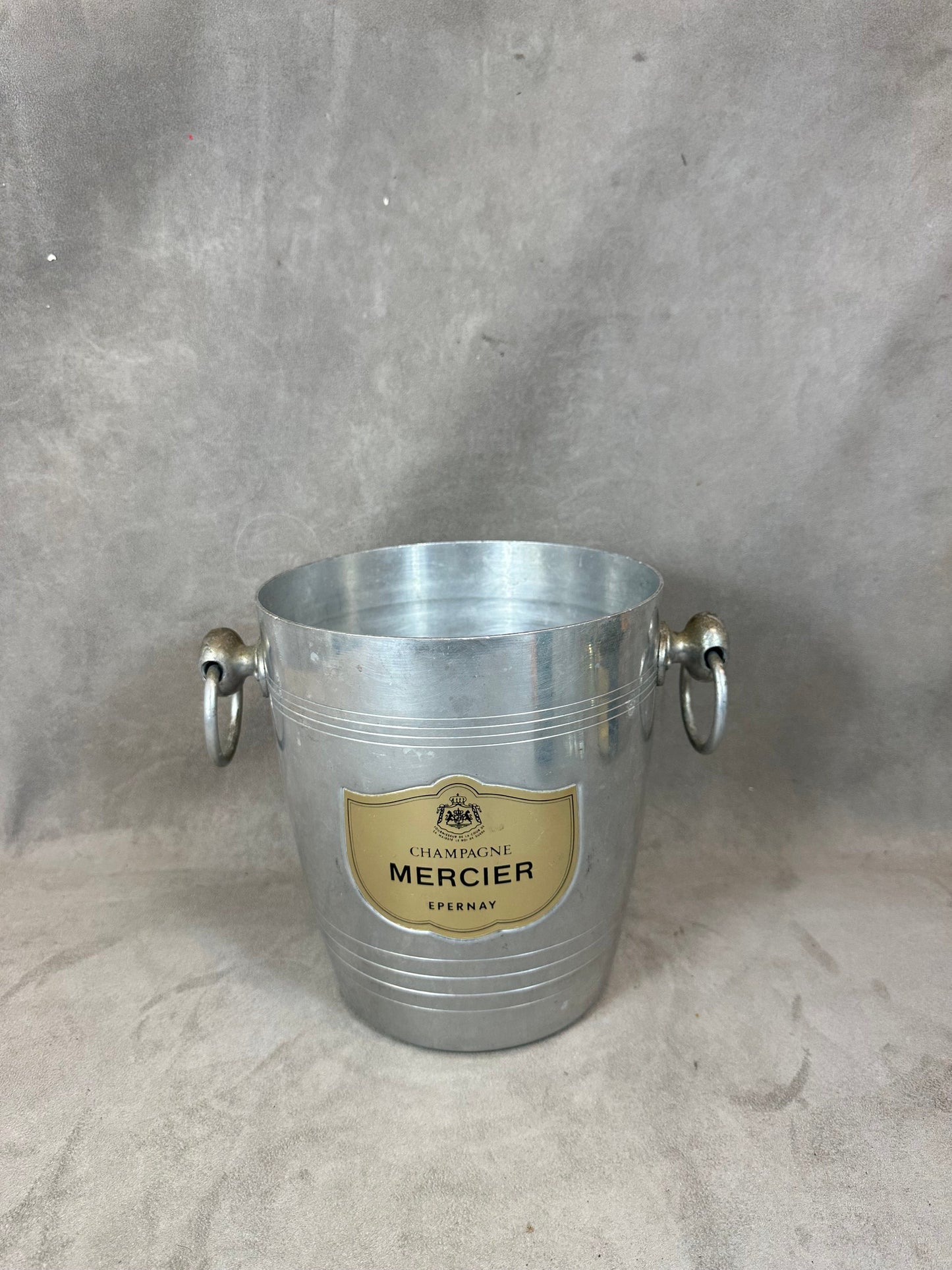 Champagne Mercier seau à champagne vintage pour bouteille de champagne seau, Champagne français, Cadeau Champagne Made in France