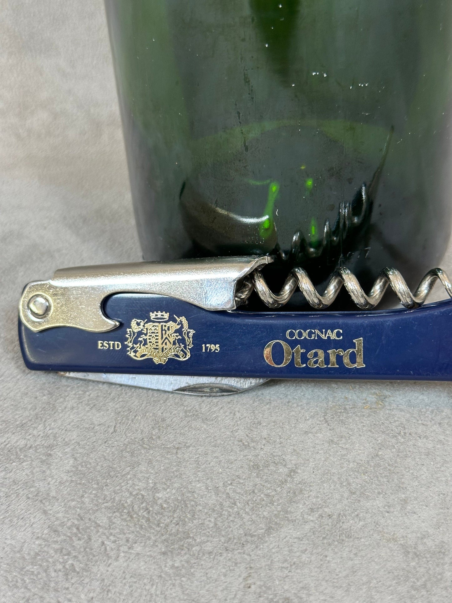 Metal Advertising Lemonade, Cognac OTARD, Made in France, Vintage 1980