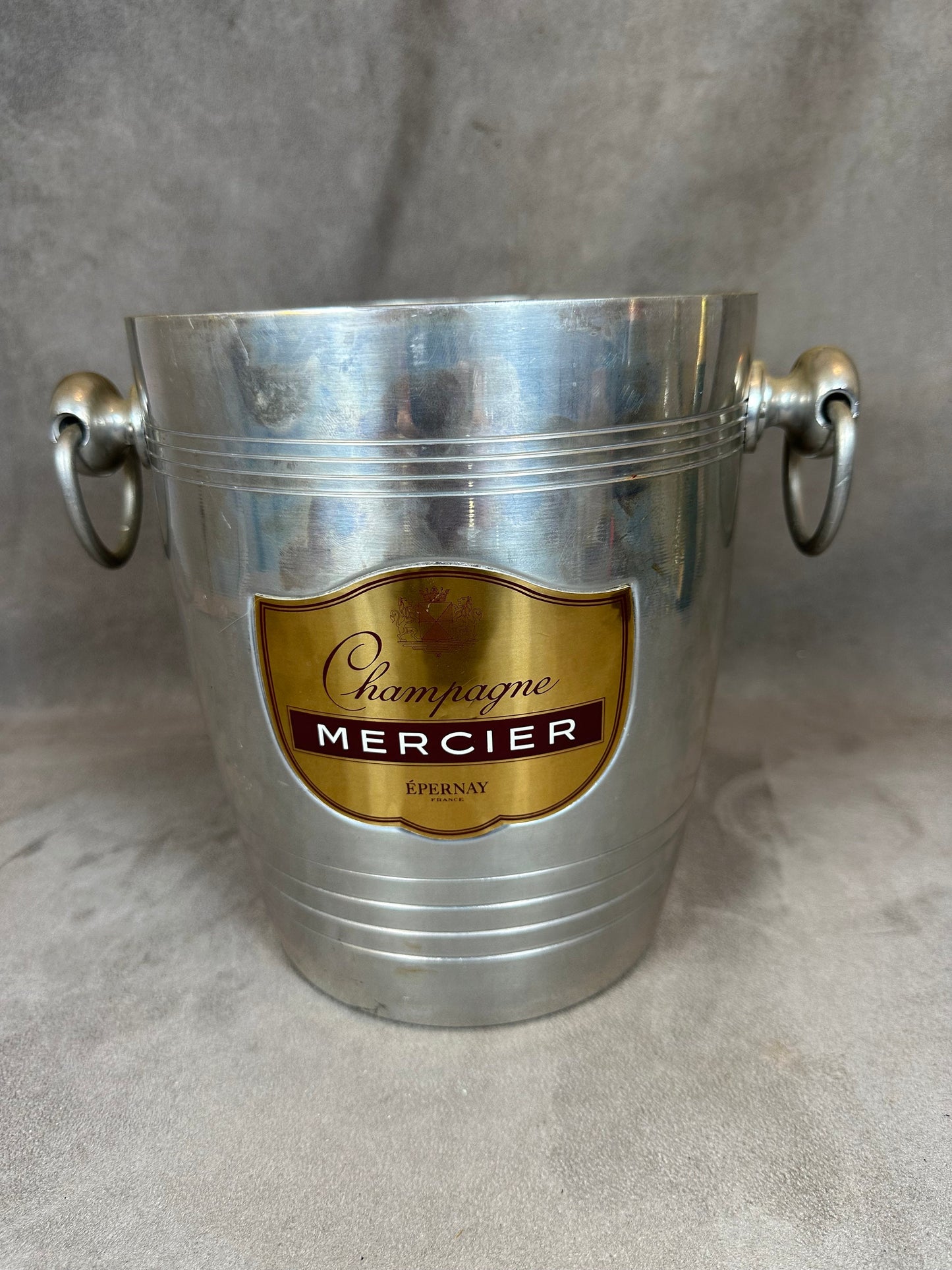 Champagne Mercier seau à champagne vintage pour bouteille de champagne seau, Champagne français, Cadeau Champagne Made in France