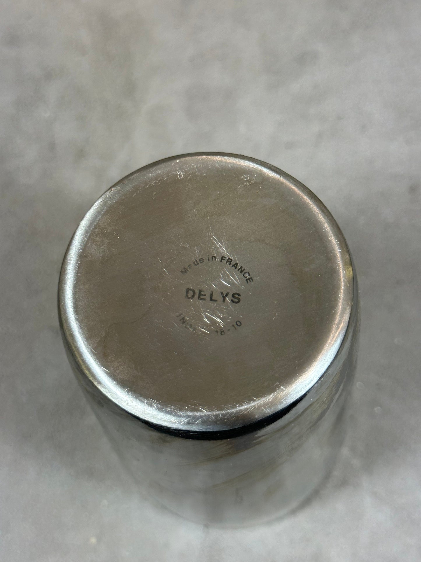 Shaker de barman en inox 18/10 vintage made in france 1970