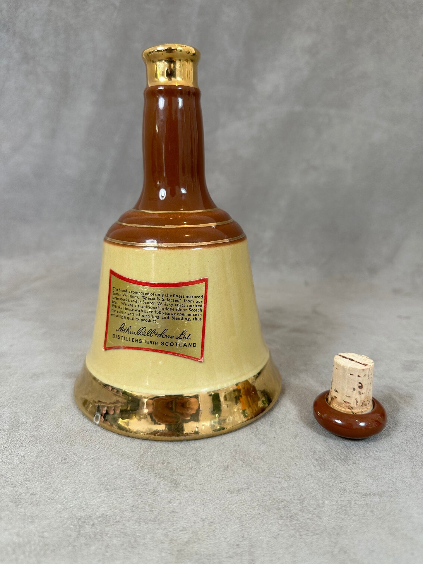 Bell's Whisky Vintage Ceramic Advertising Jug Made in England