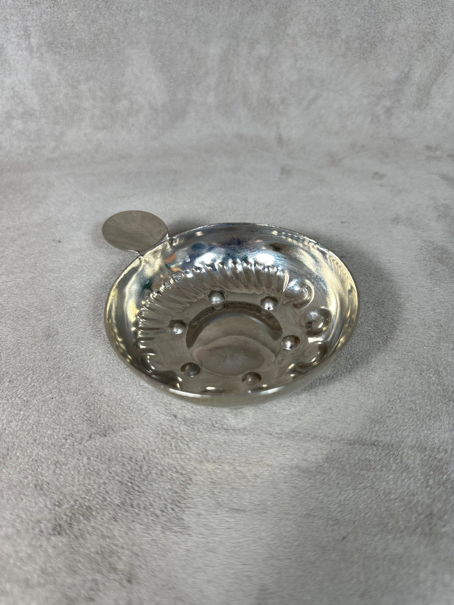Tastevin en acier vintage made in France
