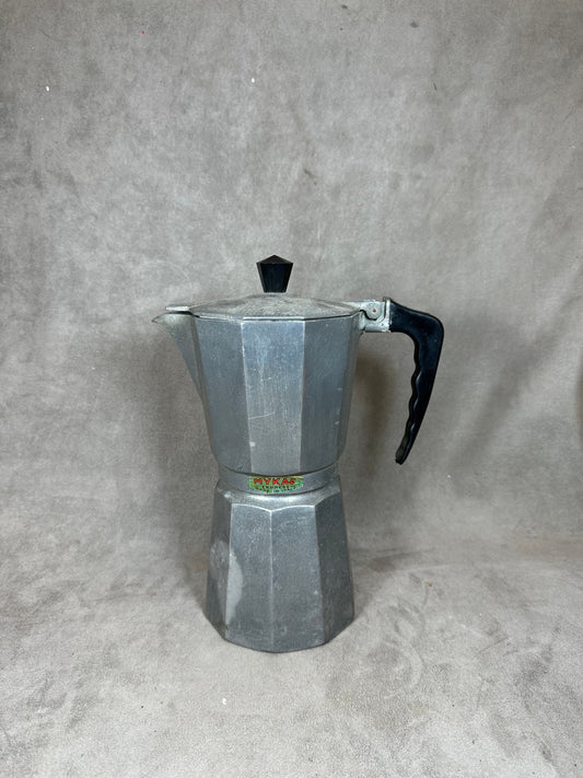 Vintage Italian aluminum coffee maker Made in Italy