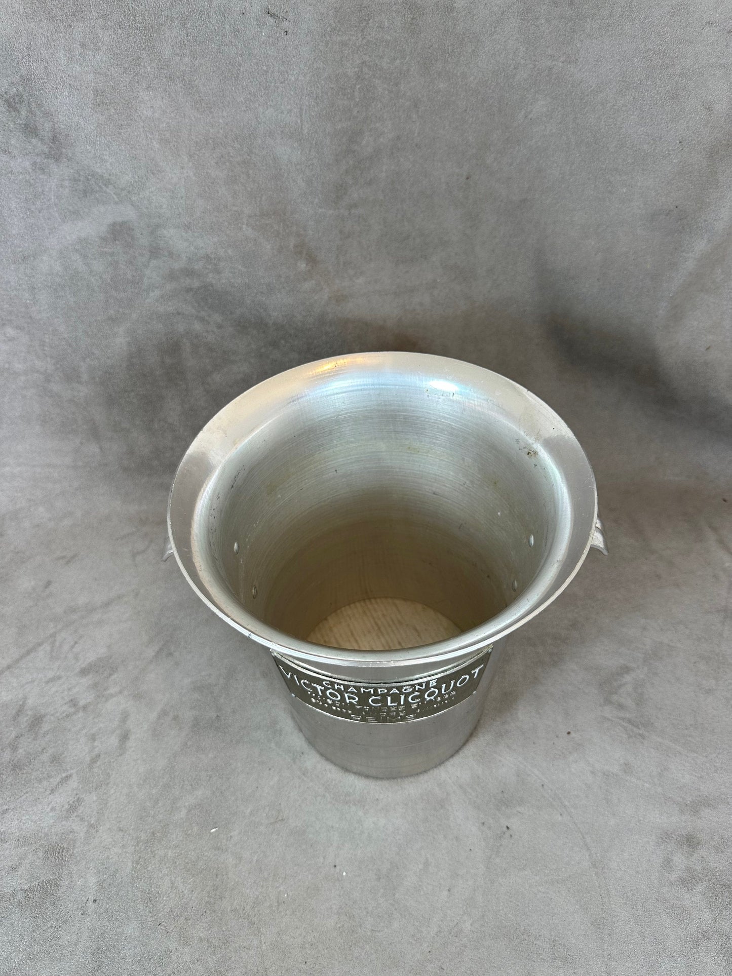 RARE Victor Clicquot vintage champagne bucket for champagne bottle bucket Champagne Gift Made in France