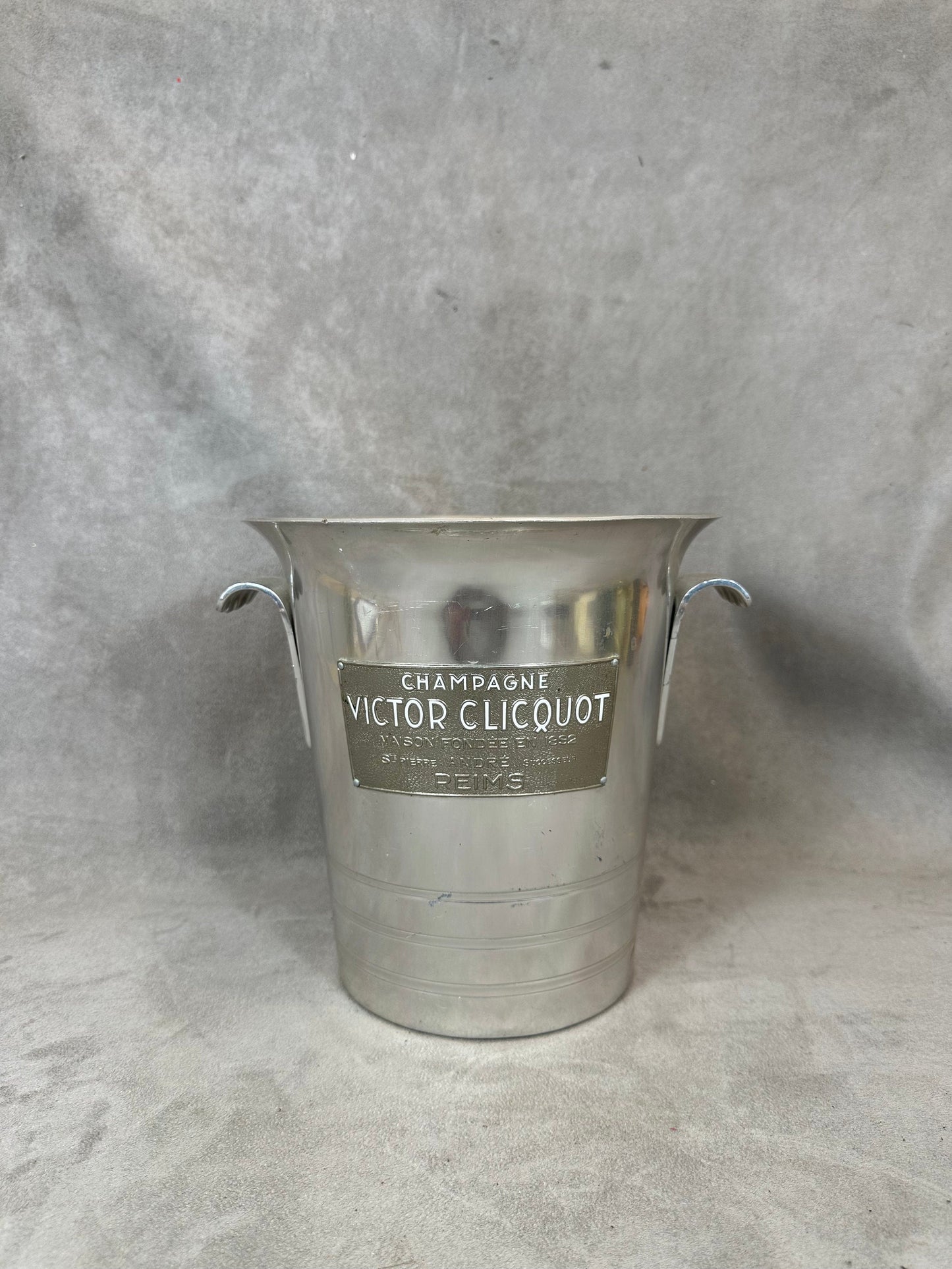 RARE Victor Clicquot vintage champagne bucket for champagne bottle bucket Champagne Gift Made in France