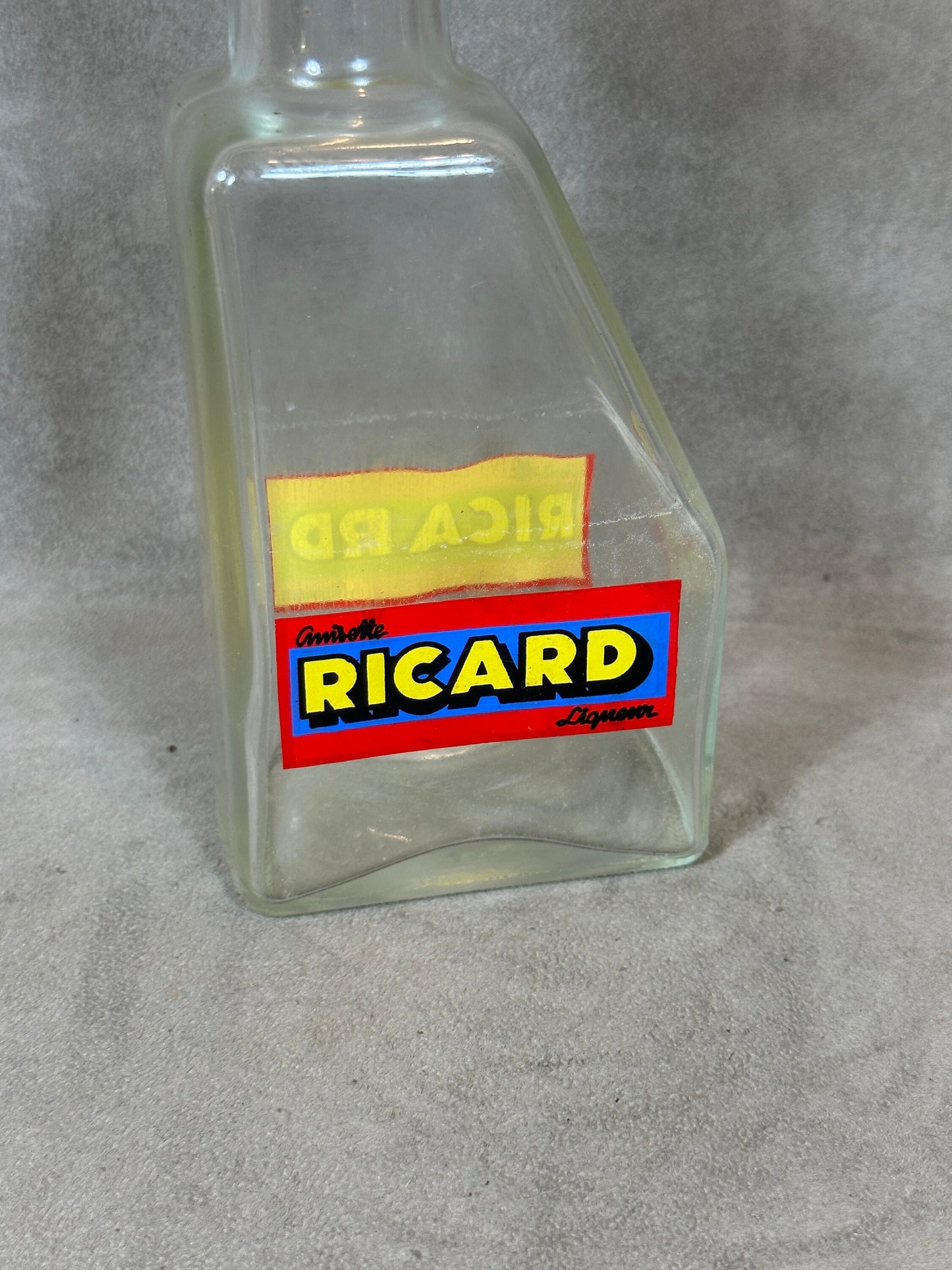 Carafe RICARD en verre vintage | Made in France | Années 1950