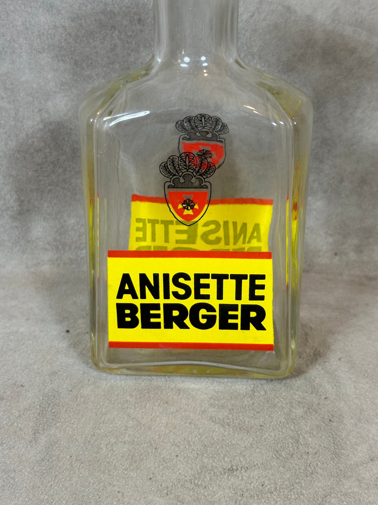 Berger glass water jug ​​Made in France vintage Year 1970