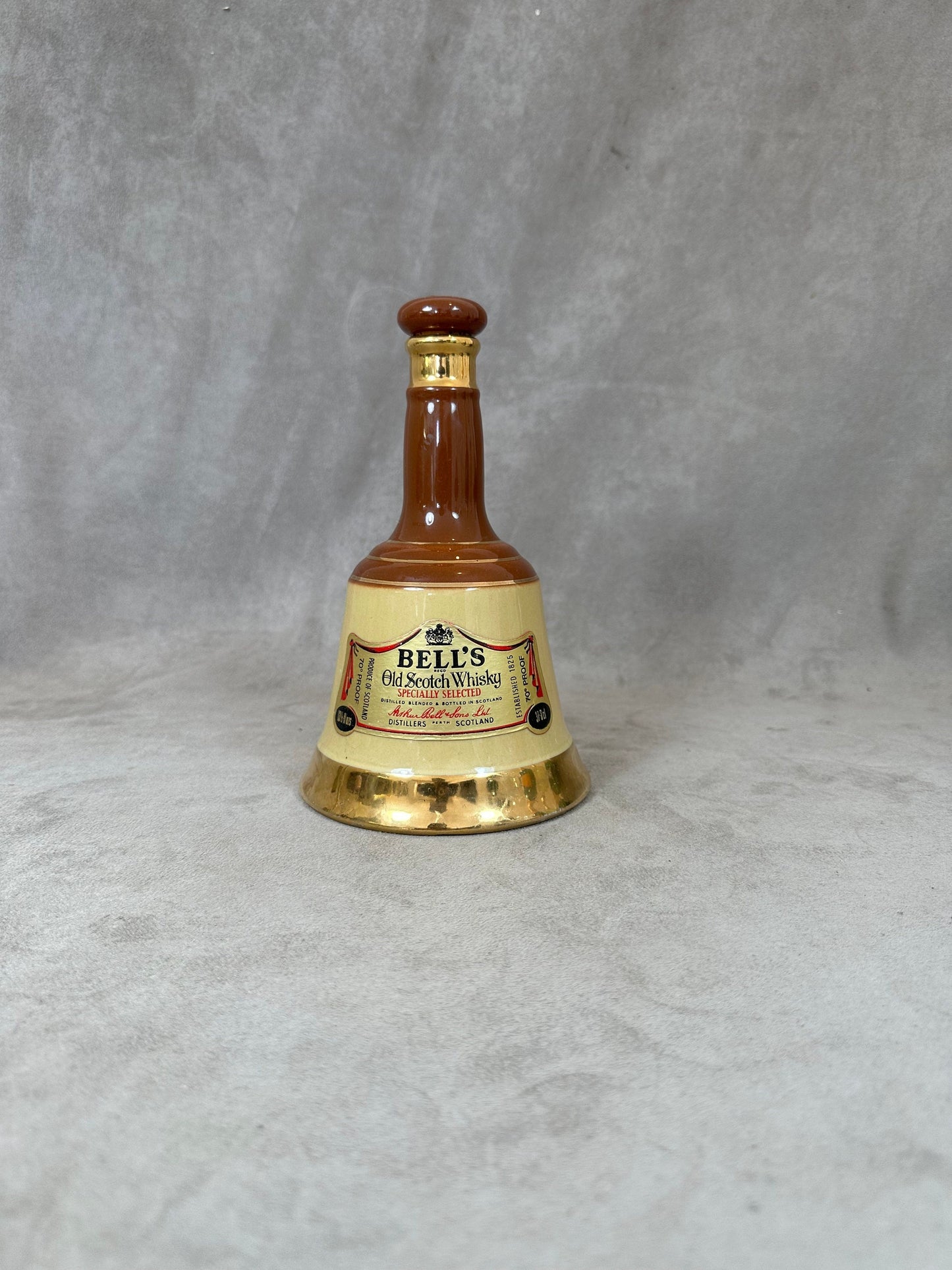 Bell's Whisky Vintage Ceramic Advertising Jug Made in England