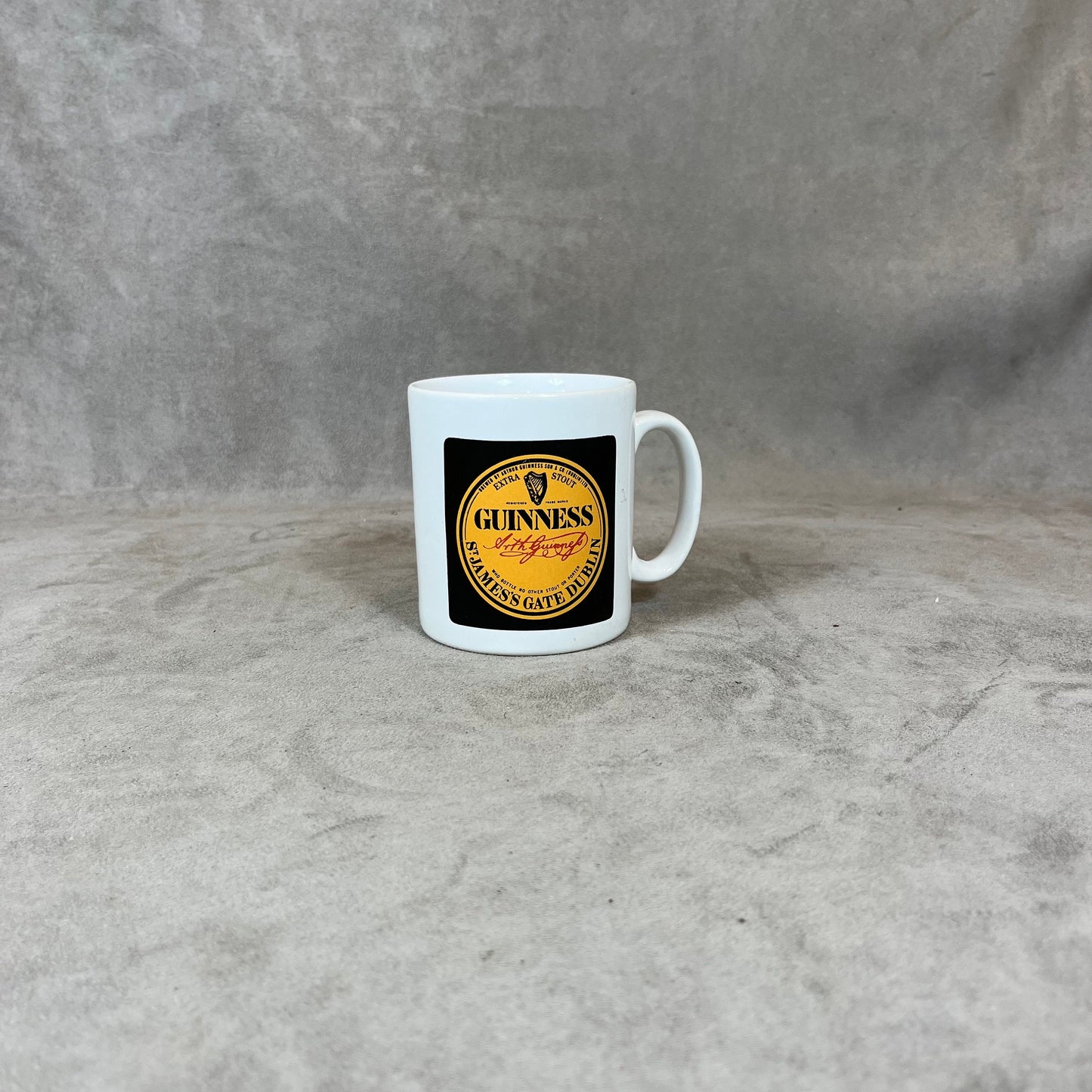 Vintage Guinness Ceramic Advertising Mug