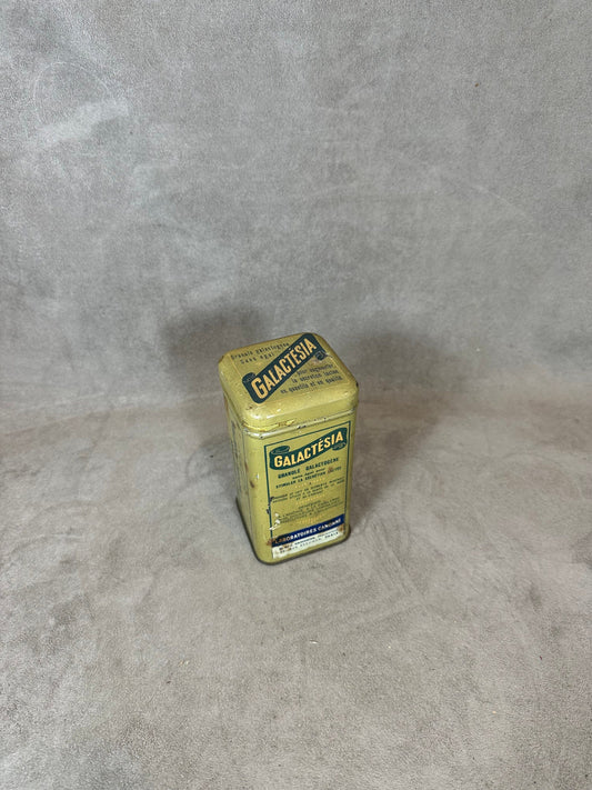 Metal Box, Galactésia Granulé Galactogène, Canonne Laboratories, Made in France, Vintage 1960
