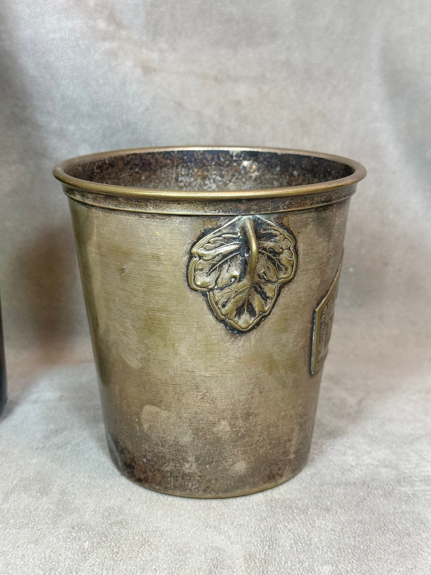 VERY RARE Vintage Möet &amp; Chandon Argit 1930 Ice Bucket Made in France