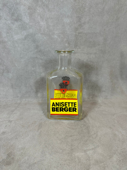Berger glass water jug ​​Made in France vintage Year 1970