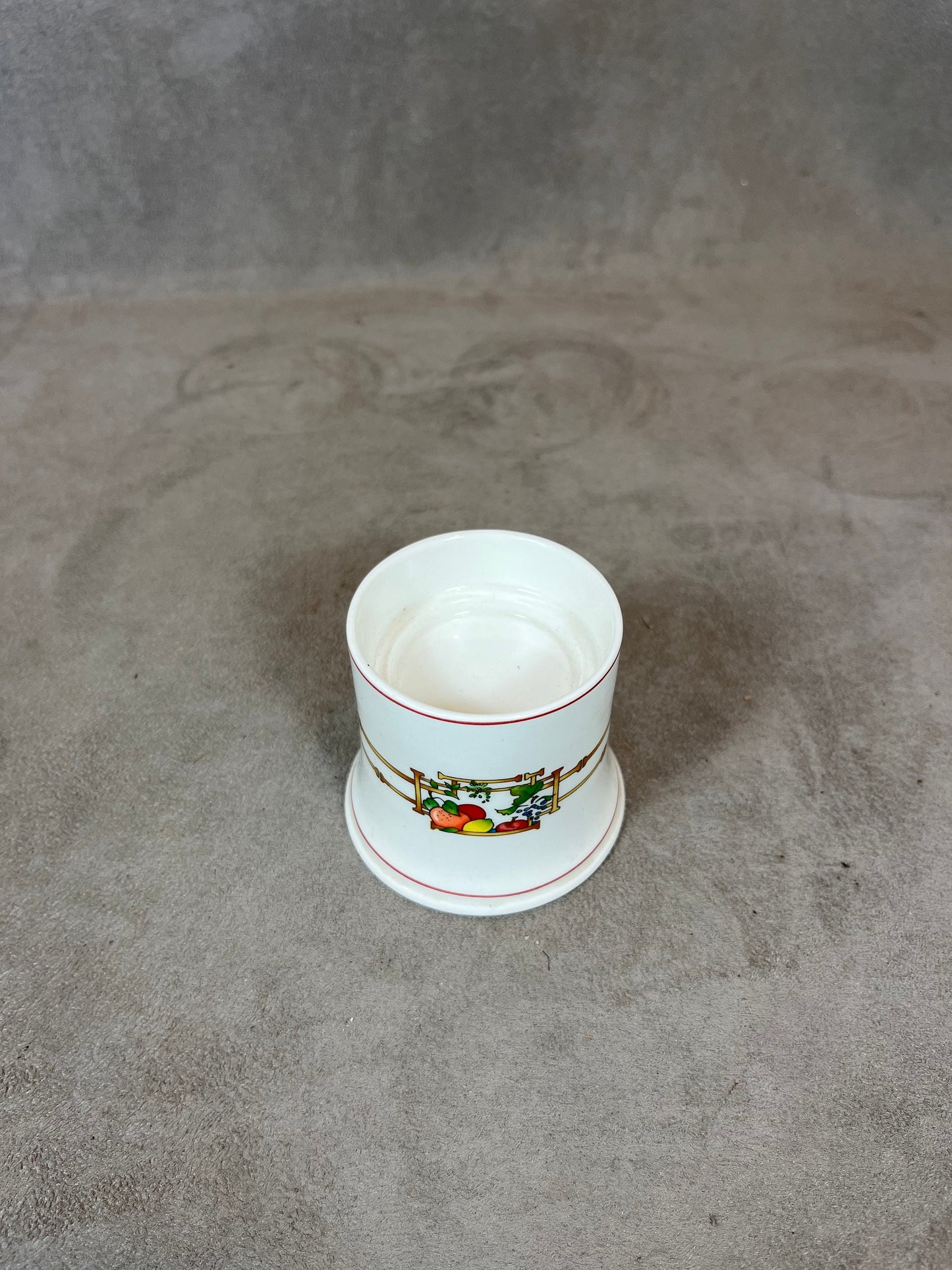 Porcelain Candle Holder by Villeroy &amp; Boch, Made in Luxembourg, Vintage 1980