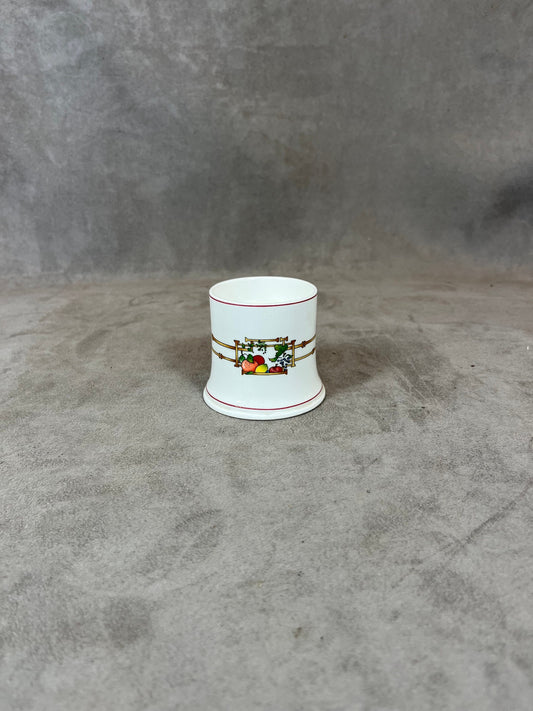 Porcelain Candle Holder by Villeroy &amp; Boch, Made in Luxembourg, Vintage 1980